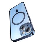 Zestaw ochronny Baseus Glitter przeźroczyste etui magnetyczne i szkło hartowane do iPhone 14 Plus (niebieski) w sklepie internetowym Akces-Markt