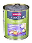 GranCarno Superfoods jagnięcina - mokra karma dla psa - 800g w sklepie internetowym Akces-Markt