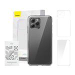 Etui Baseus Crystal Series Clear do iPhone 11 pro max (przeźroczyste) +szkło hartowane +zestaw czyszczący w sklepie internetowym Akces-Markt