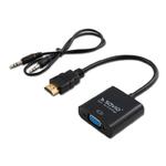 Adapter SAVIO CL-23/B (HDMI M - D-Sub (VGA) F; 0,20m; kolor czarny) w sklepie internetowym Akces-Markt