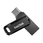 Pendrive SanDisk Ultra Dual GO SDDDC3-064G-G46 (64GB; USB 3.0, USB-C; kolor czarny) w sklepie internetowym Akces-Markt