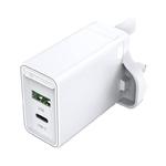 Ładowarka sieciowa USB(A+C) Vention FBBW0-UK (18W/20W) UK biała w sklepie internetowym Akces-Markt