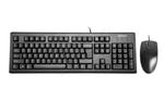 Klawiatura, Zestaw klawiatura + mysz membranowa A4 TECH A4TKLA43774 (USB 2.0; kolor czarny; optyczna) w sklepie internetowym Akces-Markt