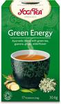 Herbatka zielona energia bio 17 x 1,8 g 30,6 g - yogi tea w sklepie internetowym dobrazielarnia.pl