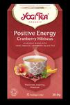 Herbatka pozytywna energia żurawina - hibiskus bio 17 x 1,8 g 30,6 g - yogi tea w sklepie internetowym dobrazielarnia.pl