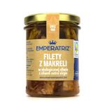 Makrela filety w bio oliwie z oliwek extra virgin 190 g (125 g) (słoik) - emperatriz w sklepie internetowym dobrazielarnia.pl