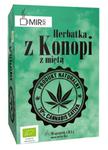 Herbatka z konopi z miętą bio (20 x 0,8 g) 16 g - mir-lek w sklepie internetowym dobrazielarnia.pl