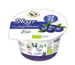 Skyr jogurt typu islandzkiego z jagodami bio 150 g - eko łukta w sklepie internetowym dobrazielarnia.pl