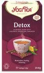 Herbatka detox bio 17 x 1,8 g 30,6 g - yogi tea w sklepie internetowym dobrazielarnia.pl