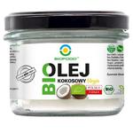 Olej kokosowy virgin bio 180 ml - bio food w sklepie internetowym dobrazielarnia.pl