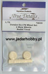 True Details 72030 Do 17Z Wheels (2) Radial Tread (1/72) w sklepie internetowym JadarHobby