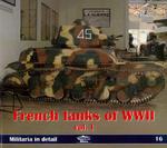 Militaria D16 French tanks of WWII vol.1 (book) w sklepie internetowym JadarHobby