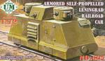 UM-MT 604 - SP Armored Leningrad Railroad Car (1/72) w sklepie internetowym JadarHobby