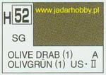 Mr.Hobby 052 (Gunze Sangyo) Aqueus Hobby Color Color - H52 OLIVE DRAB (1) w sklepie internetowym JadarHobby