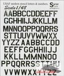 Print Scale 48-48-005 USAF modern letters and numbers (1/48) w sklepie internetowym JadarHobby