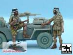 Black Dog T48056 British SAS Jeep crew Afrika (2 figures) (1/48) w sklepie internetowym JadarHobby