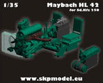 SKP Model 057 - Silnik Maybach HL 42 for Sd.Kfz.250 (1/35) w sklepie internetowym JadarHobby