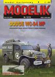 Modelik 10/12 Dodge WC-54 MP + elementy wycinane laserem (1:25) w sklepie internetowym JadarHobby