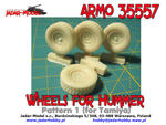 Armo 35557 Koła do Hummera, wzór 1 (Tamiya) (1/35) w sklepie internetowym JadarHobby