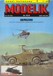 Modelik 10/19 BRDM + elementy wycinane laserem (1:25) w sklepie internetowym JadarHobby