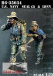 Bravo 6 35034 - US Navy SEAL (2) & LDNN, Vietnam '68 (1/35) w sklepie internetowym JadarHobby