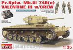 MiniArt 35100 Pz.Kpfw.Mk.III 749(e) Valentine III w/Crew (1/35) w sklepie internetowym JadarHobby