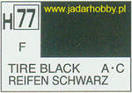 Mr.Hobby 077 (Gunze Sangyo) Aqueus Hobby Color Color - H77 TIRE BLACK w sklepie internetowym JadarHobby