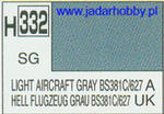 Mr.Hobby 332 (Gunze Sangyo) Aqueus Hobby Color Color - H332 LIGHT AIRCRAFT GRAY BS381C/627 w sklepie internetowym JadarHobby