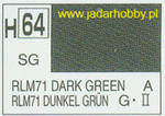 Mr.Hobby 064 (Gunze Sangyo) Aqueus Hobby Color Color - H64 RLM71 DARK GREEN w sklepie internetowym JadarHobby