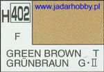 Mr.Hobby 402 (Gunze Sangyo) Aqueus Hobby Color Color - H402 GREEN BROWN w sklepie internetowym JadarHobby