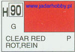 Mr.Hobby 090 (Gunze Sangyo) Aqueus Hobby Color Color - H90 CLEAR RED w sklepie internetowym JadarHobby