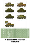 Montex K35015 # M4A1 Sherman (Dragon) (1/35) w sklepie internetowym JadarHobby