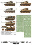 Montex K16004 # Tiger I Mid.Prod. (Tamiya) (1/16) w sklepie internetowym JadarHobby