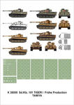 Montex K35005 # Tiger I (Tamiya) (1/35) w sklepie internetowym JadarHobby