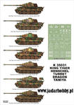 Montex K35031 # King Tiger (Henschel) (Dragon/Tamiya) (1/35) w sklepie internetowym JadarHobby