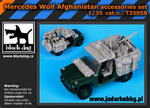 Black Dog T35058 Mercedes Wolf Afganistan, Accessories Set (1/35) w sklepie internetowym JadarHobby