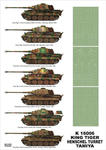 Montex K16006 # King Tiger (Henschel Turret) (Tamiya) (1/16) w sklepie internetowym JadarHobby