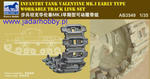 Bronco AB3549 Infantry Tank Valentine Mk.I Early Type Workable Track Link Set (1/35) w sklepie internetowym JadarHobby