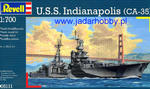 1:700 Revell 05111 U.S.S. Indianopolis (CA-35) w sklepie internetowym JadarHobby