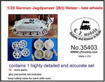 LZ Models 35403 - 1:35 Late wheels for Bergepanzer 38(t) Hetzer w sklepie internetowym JadarHobby