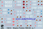 ToRo 72D15 Wojsko Polskie 1965-85 vol.1 (1/72) w sklepie internetowym JadarHobby