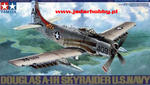 Tamiya 61058 - Douglas A-1H Skyraider U.S. Navy (1/48) w sklepie internetowym JadarHobby