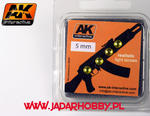 AK Interactive AK220 Szkła świateł o średnicy 5mm, bursztynowe w sklepie internetowym JadarHobby