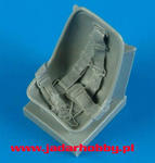 Aires QB32133 Messerschmitt Bf 109 E Seat with safety belts (1:32) w sklepie internetowym JadarHobby