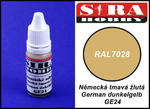 Sira Hobby GE24 German Dunkelgelb RAL7028 (Farba akrylowa 12ml) w sklepie internetowym JadarHobby