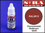 Sira Hobby GE26 Redbrown RAL8012 (Farba akrylowa 12ml) w sklepie internetowym JadarHobby