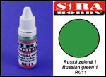 Sira Hobby RU11 Russian Green 1 (Farba akrylowa 12ml) w sklepie internetowym JadarHobby