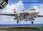 Academy 12504 F-14A Tomcat "VF-1 Wolfpack" (1/72) w sklepie internetowym JadarHobby