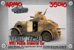 Armo 35016 - Ursus wz.29 - polski samochód pancerny (1/35) w sklepie internetowym JadarHobby