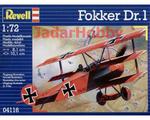 Revell 04116 - Fokker DR.1 (1/72) w sklepie internetowym JadarHobby